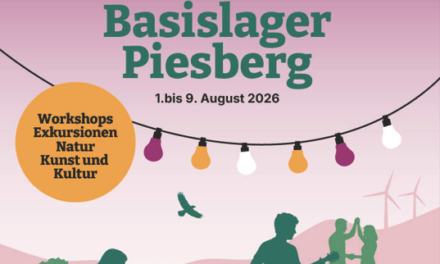 Anmel­dung für  Work­shops im Basis­la­ger&nbsp;Piesberg