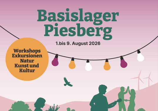 Anmel­dung für  Work­shops im Basis­la­ger&nbsp;Piesberg